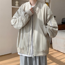 2025秋季新款美式高街飞行夹克男士潮流棒球服外套D368P118，男装夹克，电商A335-1（原A458）