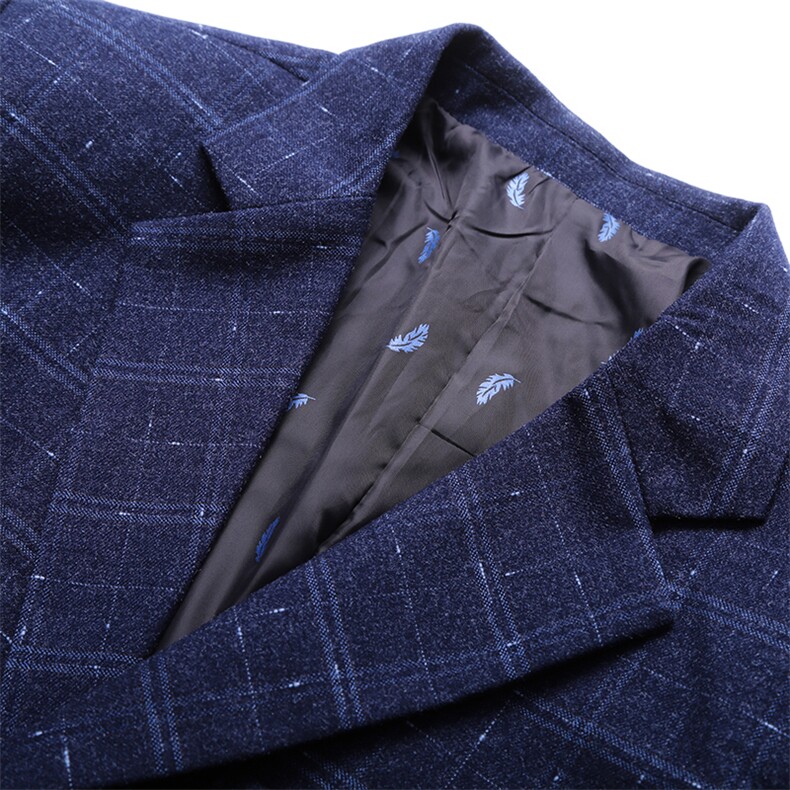 男士西装外套春秋2023新款单件爸爸装中青年春季休闲西服上衣,男装西服,电商B212（原钱塘6029）