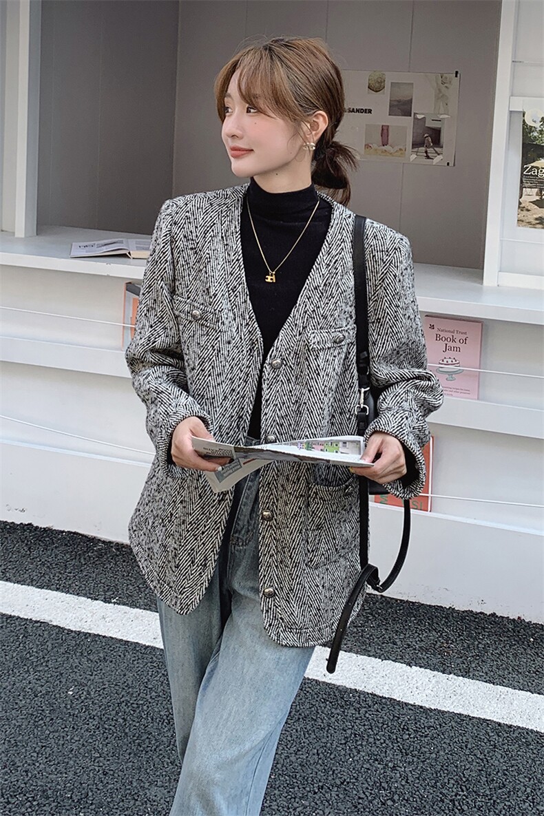 2024年新款小香风外套0133,女装西装,浙宝069