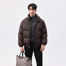 风冬季盘扣新中式pu皮棉衣男士立领棉袄外套xz815-9881p155，男装皮衣，星座815（原A203）