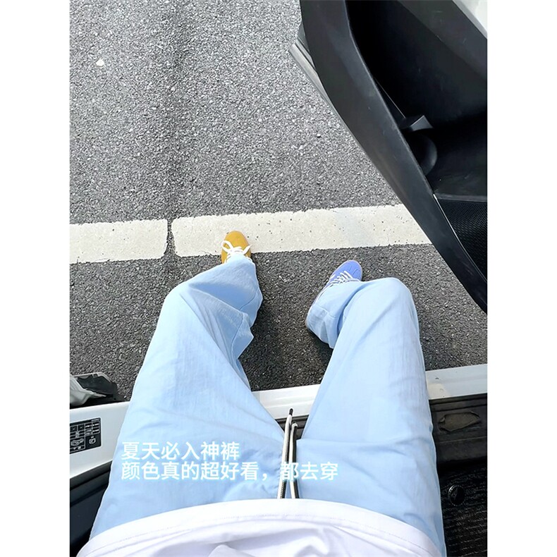 A178K5036春款特P25三防面料薄速干裤三条杠裤子,男装休闲裤,电商A178