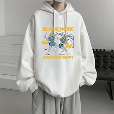 连帽卫衣男大码运动服帽衫外套WY2304-P35加绒款-P40，男装卫衣，电商A040