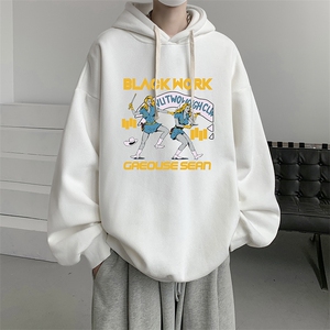 连帽卫衣男大码运动服帽衫外套WY2304-P35加绒款-P40