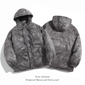 2025  新中式盘扣棉衣棉服面包服连帽加绒棉袄外套 -G1616-P95图片