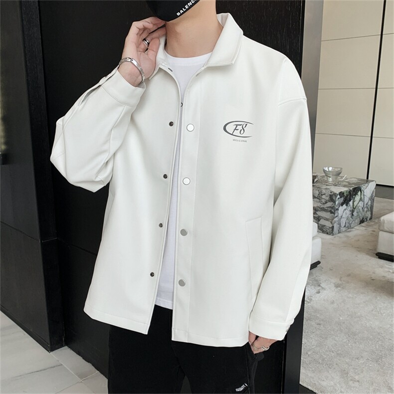 2025春季皮夹克男潮流男装潮流夹克外套休闲上衣A210-JK207-P75,男装夹克,星座210-3