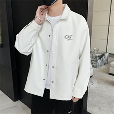 2025春季皮夹克男潮流男装潮流夹克外套休闲上衣A210-JK207-P75，男装夹克，星座210-3