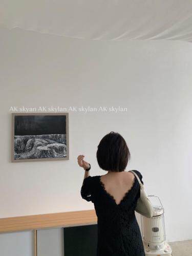 夏季蕾丝连衣裙，女装连衣裙，AKSKYLAN(6F)