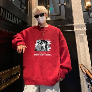 高质量！秋冬季半高领毛衣男加绒加厚线衣男针织衫男MY222-特p38图片