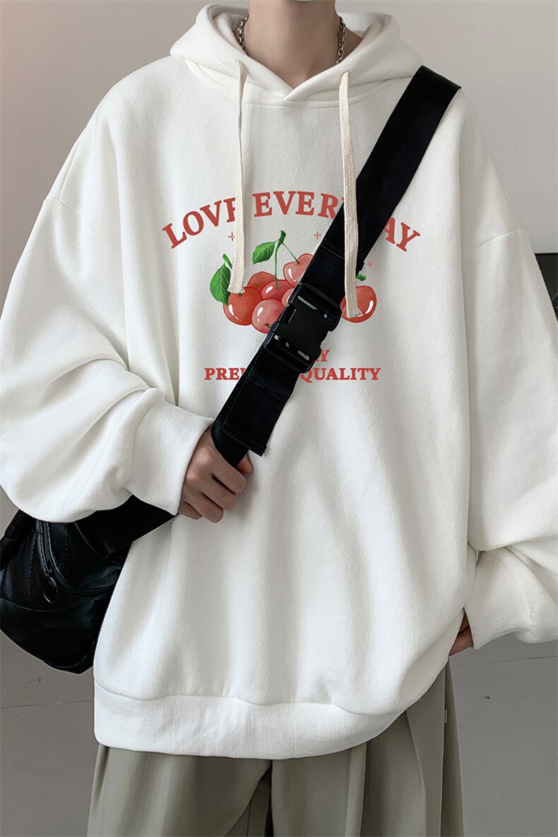 连帽卫衣男大码运动服帽衫外套WY2325-P35加绒款-P40,男装卫衣,电商A040