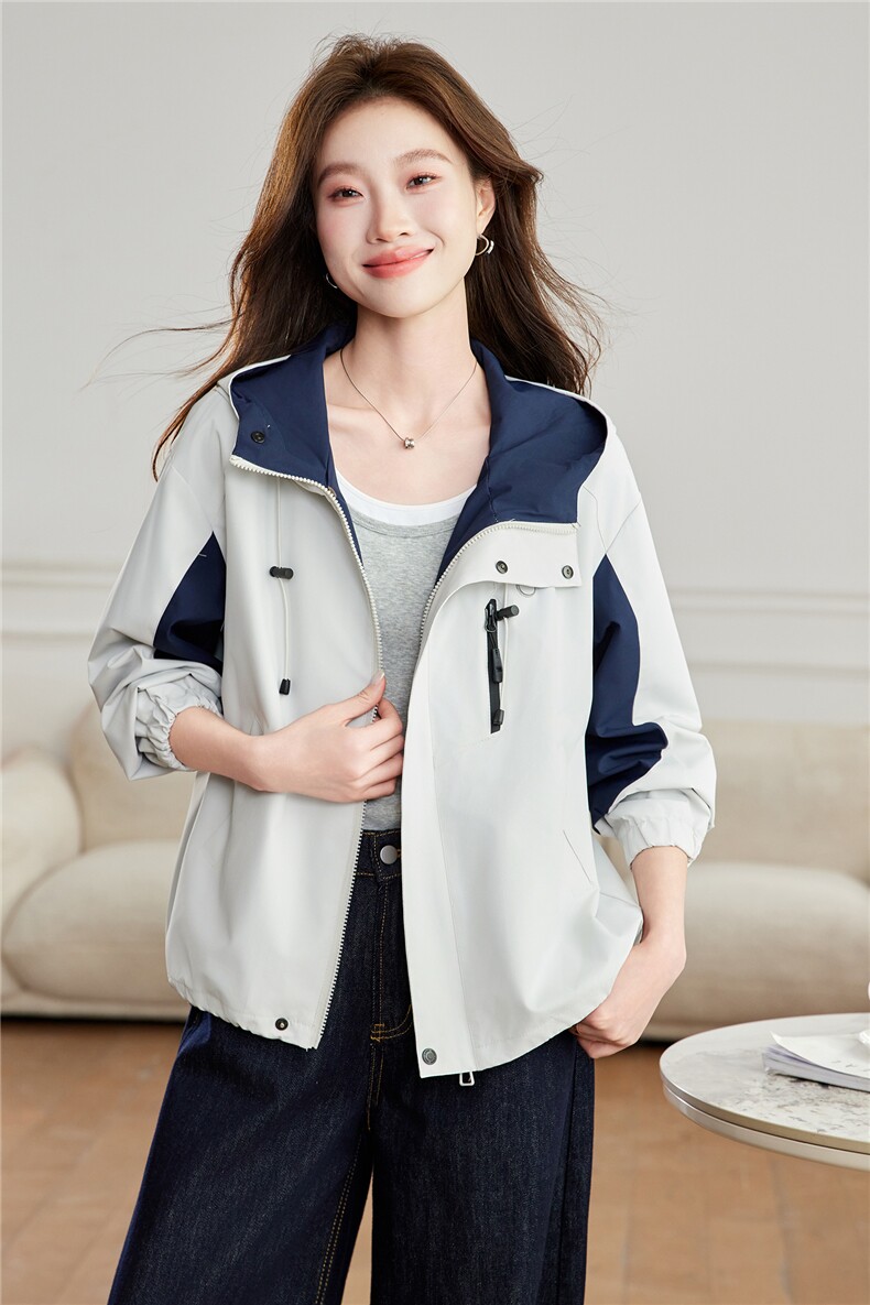 现货！2026年春装新款休闲外套女,女装短外套,慕咨