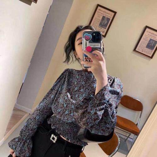 春款碎花小衫，女装，戈朴