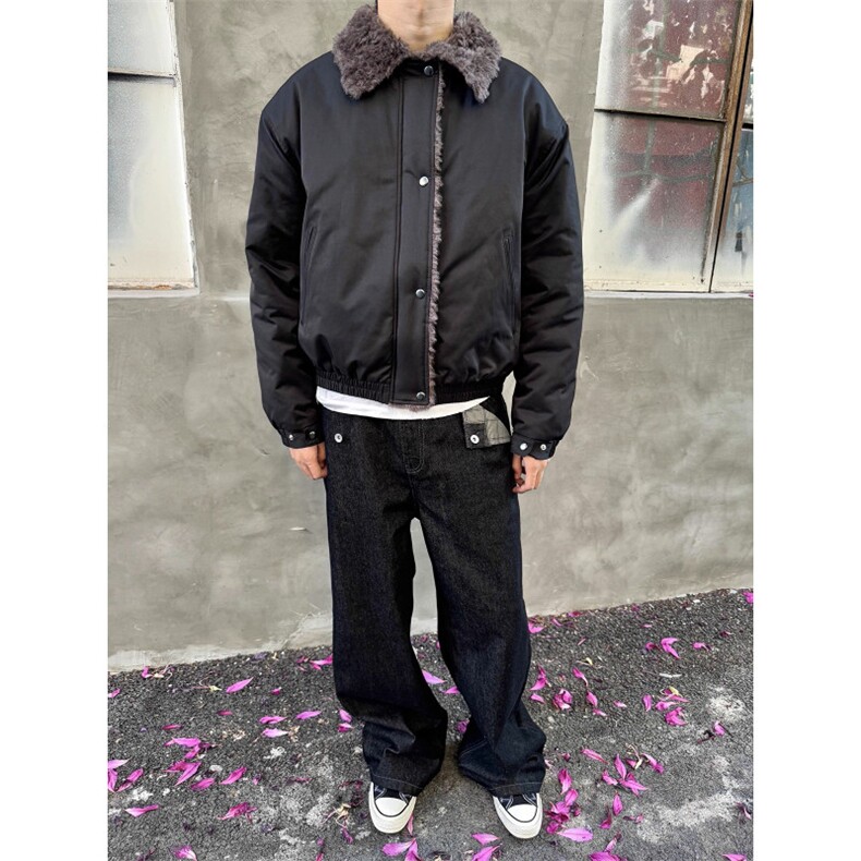 现货WT124-特P93恒温暖绒毛领天丝棉棉服棉衣,男装棉衣,星座1501-3