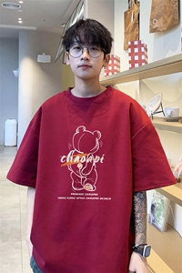 已注册纯棉220克T4312P23短袖T恤抖音得物重磅280克TB4312批28图片