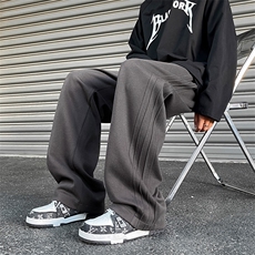 时尚休闲裤百搭宽松直筒垂顺裤X1610-特批36，男装休闲裤，星座718