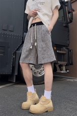 A178男女同款冰丝速干短裤休闲夏季外穿宽松休闲裤DK160-P28，男装牛仔裤，电商A178