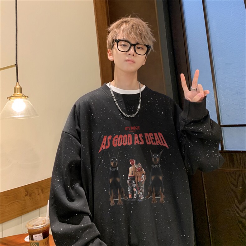 特p38控68 满天星 50棉 圆领卫衣MW506图片
