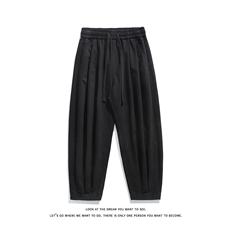 美式潮高腰显瘦宽松大码全棉休闲裤小束脚K8583-P42【特价】，男装休闲裤，电商A007