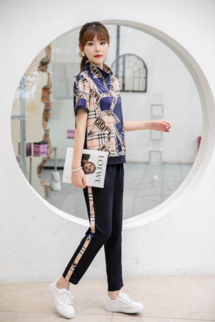 现货供应：冰麻丝套装M一XXL，女装职业装，拉思维加丝