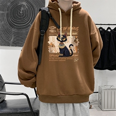 连帽卫衣男大码胖子帽衫大号运动服WY2429-P35，男装卫衣，电商A040