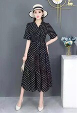 夏季连衣裙，女装连衣裙，依启蒙(1F)