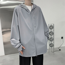 F273-P40夏季潮牌宽松休闲轻薄夹克日系户外连帽防晒服外套现货，男装夹克，星座512-6