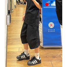 2024年夏季新款港风美式vibe潮流百搭打褶弯刀七分裤男DK826-P43，男装牛仔裤，星座313A(原308A-2)