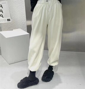 双面防羊绒裤图片