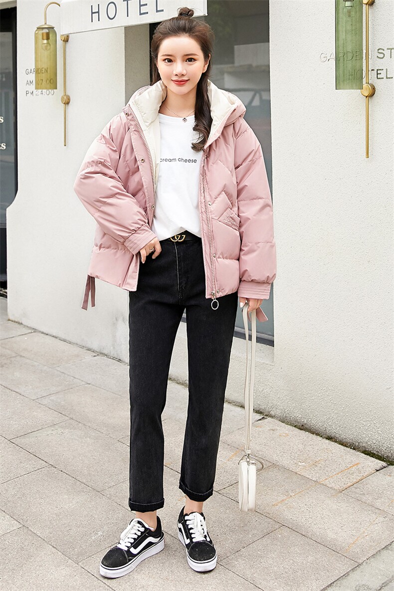 短款棉衣气质百搭优雅百搭2020年冬季潮流拉链,女装棉衣/棉服,贵人树