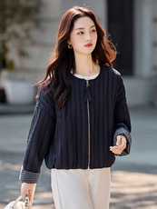 小香风外套女2025秋季新款韩系独特漂亮设计感小众休闲减龄厚夹克，女装短外套，依如秀(原杭风阁)
