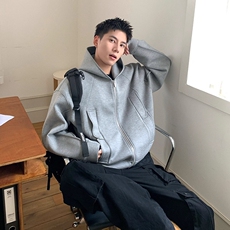 慵懒文艺时尚重磅卫衣外套潮流原宿百搭日系流行ins新款简约气质，女装短外套，星座218-8