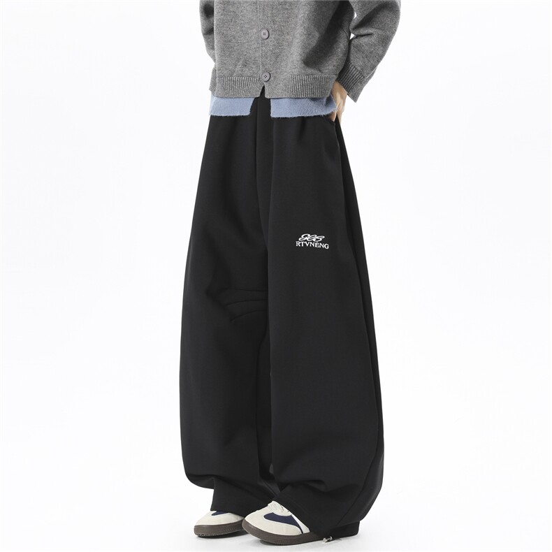 【现货】9070加厚-特P50-控98冬季加厚休闲裤400克重磅运动卫裤,男装休闲裤,电商B335