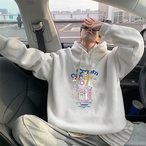 8XL连帽卫衣男大码胖子帽衫大号运动服WY2332-P35 加绒款-P40图片