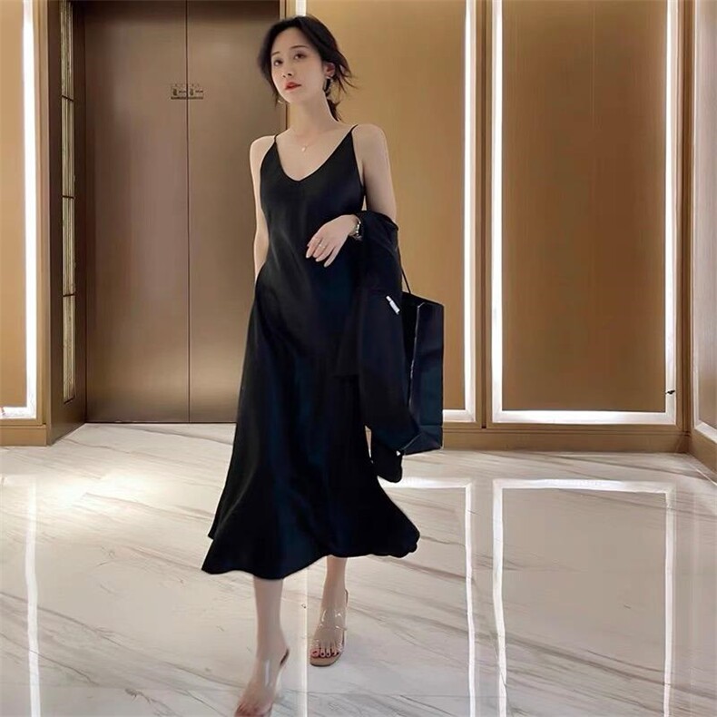 高级感穿搭,女装,蓝衣可