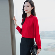 轻奢真丝衬衫女长袖2026年春夏季新款气质花边丝绸真丝上衣衬衣，女装衬衫，阿舍尔精品