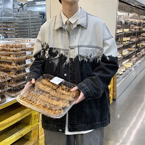 潮流牛仔夹克潮男春季夹克J2161P75,男装夹克,星座1116-2
