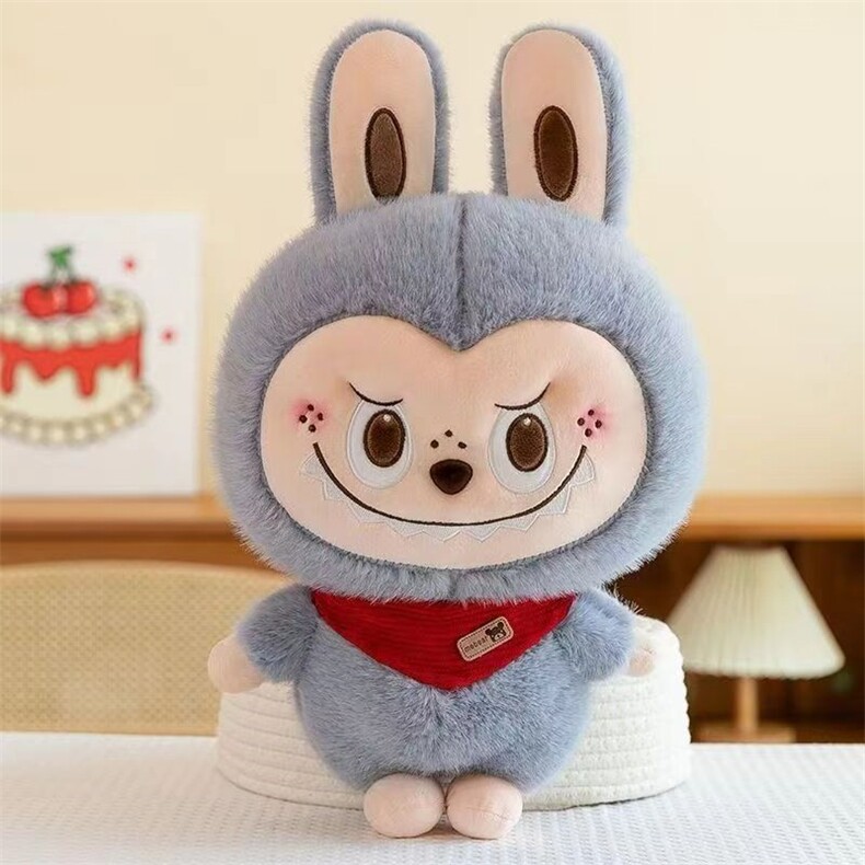 金貂围巾拉布布，皮皮乐园毛绒玩具