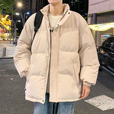 潮流宽松立领棉衣百搭休闲棉服A161-7701，男装棉衣，电商A161