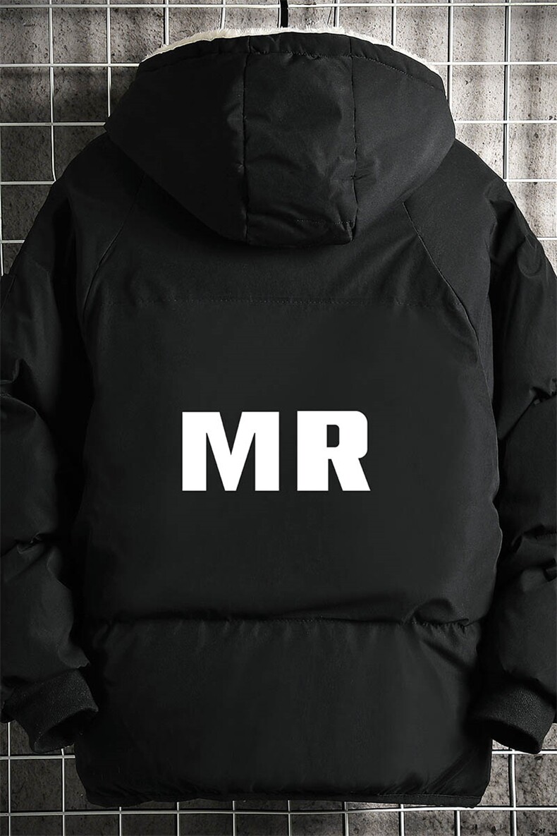 加厚加绒连帽衣男大码服男面包服男MY16253-P100网格挂拍,男装棉衣,电商A040A