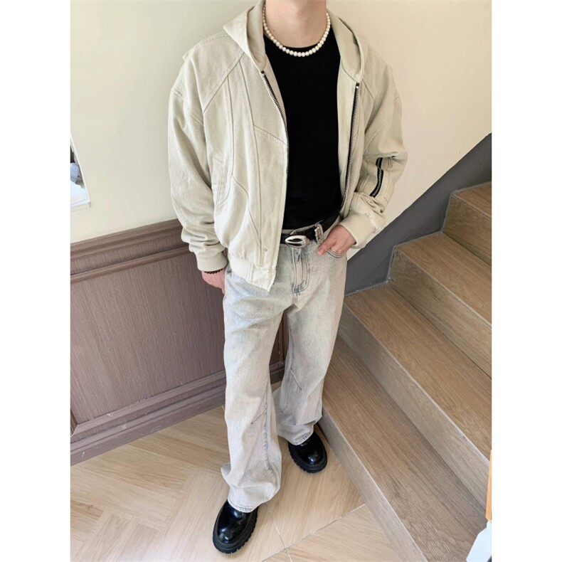 网络图现货机车服夹克男秋冬新款潮流宽松外套RT149-P110,男装夹克,星座1005-6
