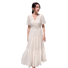 新款现货，白色连衣裙B081-3088-P125-K178，女装连衣裙，浙宝276（原081）