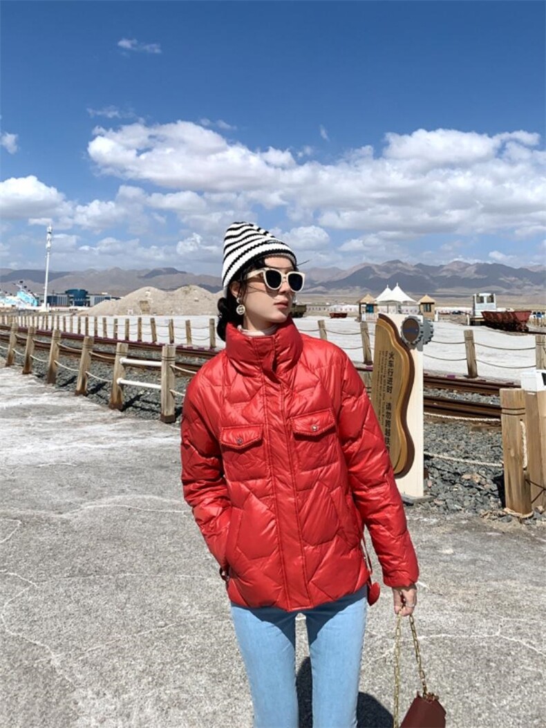 『现货』冬季新款羽绒服，女装羽绒服，百妹仟红