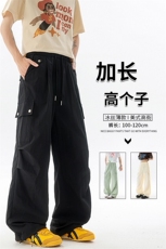高个子加长冰丝薄款工装裤男夏季190cm115冲锋伞兵登山裤KZ055P50，男装工装外套，电商B312