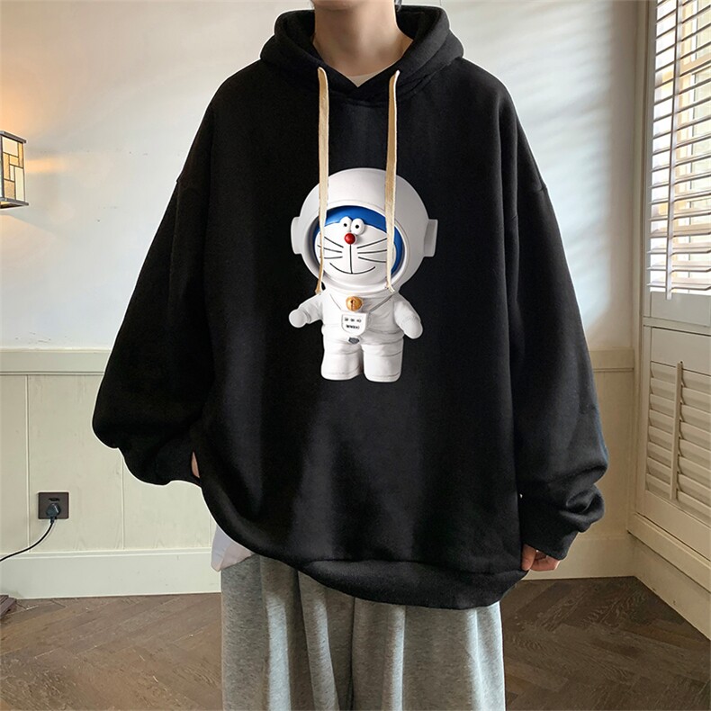 纯棉连帽卫衣男大码运动帽衫宽松薄WY2233-P35 加绒款-P40图片