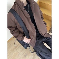 A178秋冬季新款棉衣宽松潮牌复古条纹外套MY001P70限价118，男装棉衣，电商A178