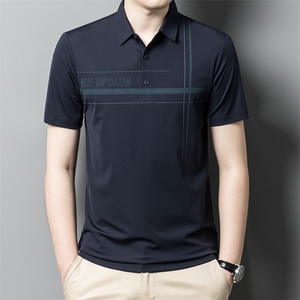 男士t恤短袖高端夏季翻领爸爸Polo衫男中年商务休闲 XY3902-P58图片