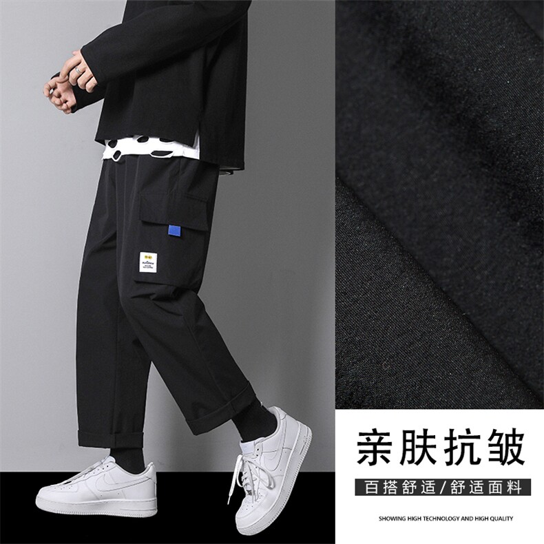 设计感百搭工装裤男潮裤子潮牌宽松休闲裤直筒阔腿裤5106-特批-30图片