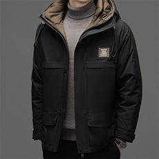 JMX211秋冬新款2023年男士休闲羽绒服加厚保暖夹克外套P283，男装羽绒服，电商B360