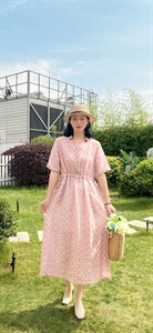 纯苎连衣裙小衫裤子裙子衬衣 时尚风 风淑女风休闲风，女装连衣裙，川哲