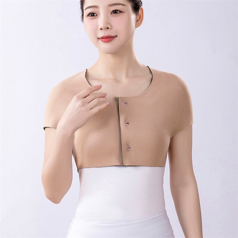 秋冬加绒加厚护肩男女士保暖防寒德绒护肩膀肩周坎肩护颈椎睡觉用,饰品周边,晨宏羊绒