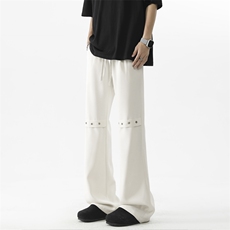 2026新款直筒裤宽松美式西裤休闲长裤X1990-特批45，男装西裤，星座718